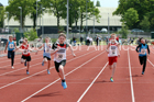 Boys under-13s 100 metres, North Eastern Track and Fields Champs., Middlesbrough. Photo: David T. Hewitson/Sports for All Pics